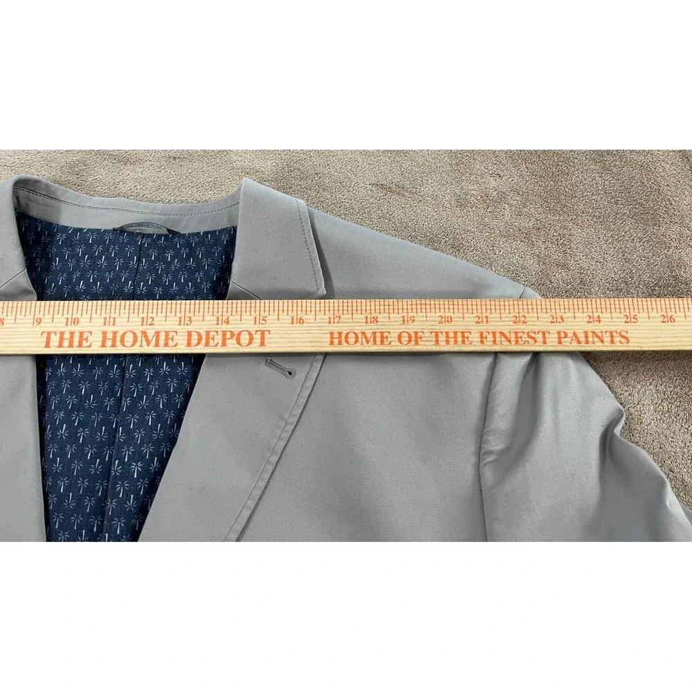 Oak Hill Blazer‎ mens size 2XL Gray Two Button Sport Coat business  classic fit
